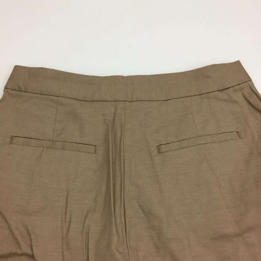 NWOT BANANA REPUBLIC Sand/Tan Linen Blend Pockets High Waist Shorts - Picture 8 of 8
